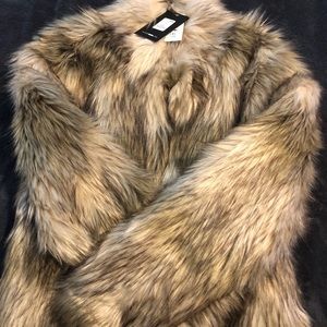 Fashion nova fur coat